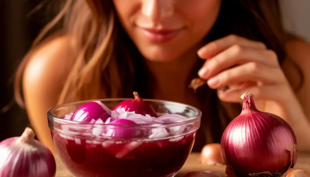 Pourquoi les coiffeurs recommandent de mettre du jus d'oignon sur ses cheveux