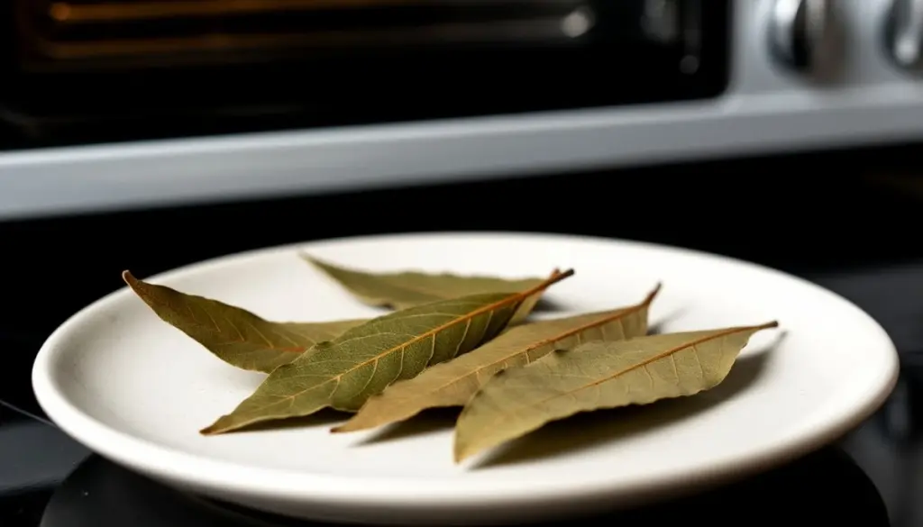 Pourquoi les experts recommandent de laisser deux feuilles de laurier dans son micro-ondes