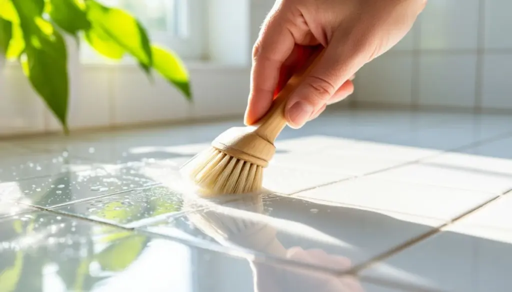 Pourquoi les experts remplacent la Javel par ce flacon de pharmacie pour blanchir les joints