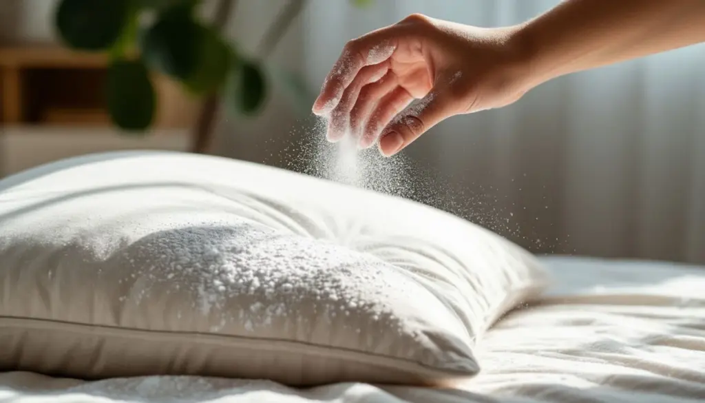 Pourquoi les experts du nettoyage saupoudrent toujours du bicarbonate sur leurs oreillers