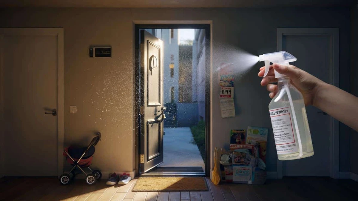 Pourquoi les experts versent un filet de vinaigre devant leur porte d'entrée - image 1